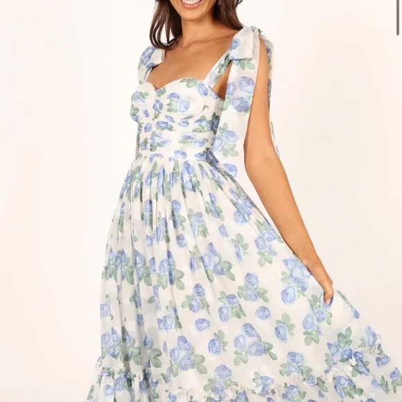 petal and pup floral midi dress Petal and Pup Women's Mirabel Midi Dress